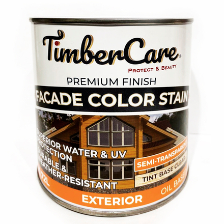 TimberCare e Facade Color Stain Пропитка колеруемая суперстойкая для наружных деревянных поверхностей