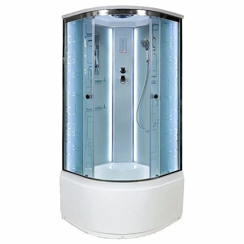 Душевая кабина DTO ЕМ4590 LED 90х90