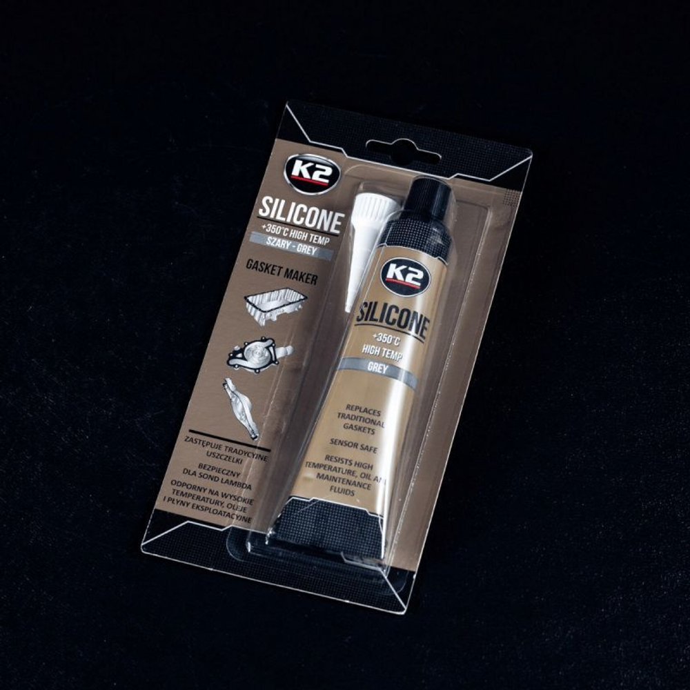 CИЛИКОН СЕРЫЙ К2 SILIKON GRAY BL 85 G