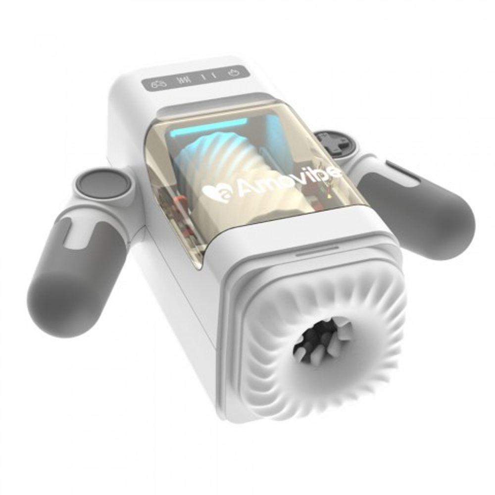 Инновационный робот-мастурбатор Game Cup (белый)