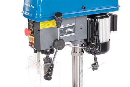 Цена на NORDBERG (ND1648V) Станок сверлильный с тисками, 500 Вт, 16 мм, вариатор скорости