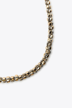 ZARA КОМБИНИРОВАННОЕ ОЖЕРЕЛЬЕ-ЦЕПОЧКА, ЗОЛОТОЙ/СЕРЕБРЯНЫЙ