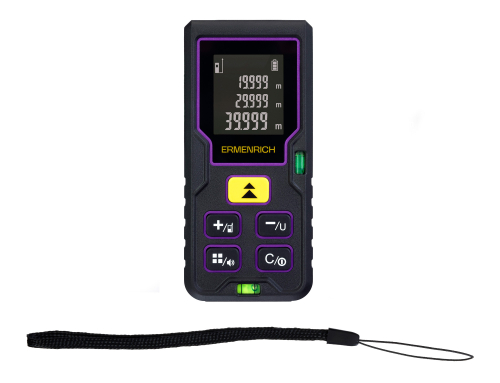 Лазерная рулетка Ermenrich Reel GD40, фиолетовый