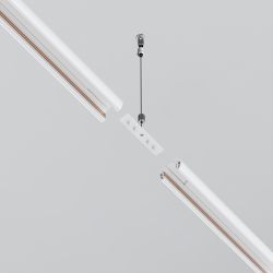 Коннектор прямой для круглого низкопрофильного шинопровода Maytoni Exility TRAM034CI-R-41W