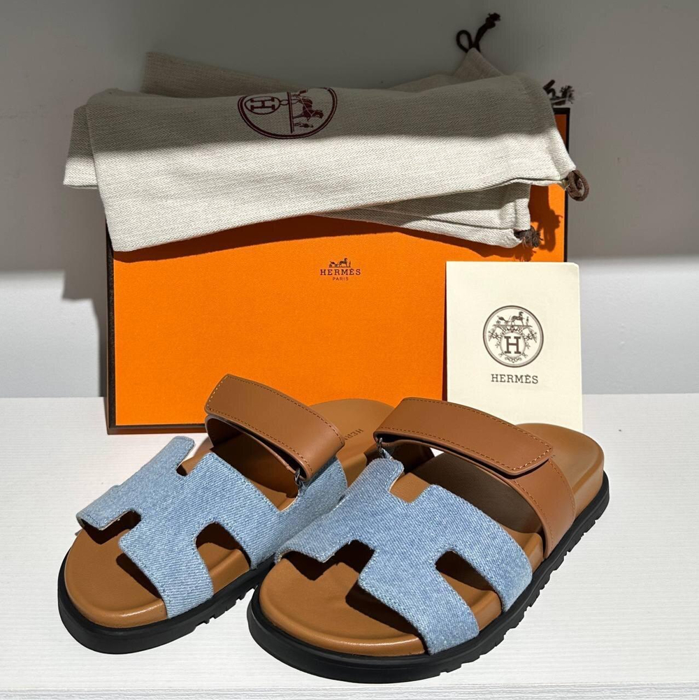 Шлепанцы Hermes