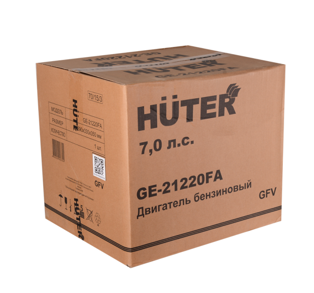 Двигатель бензиновый Huter GE-21220FА