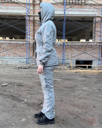 Женская горка Валькирия флис / осень-зима / серо-голубой