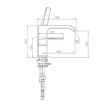 Смеситель на борт ванны Raglo R02.31.09, графит