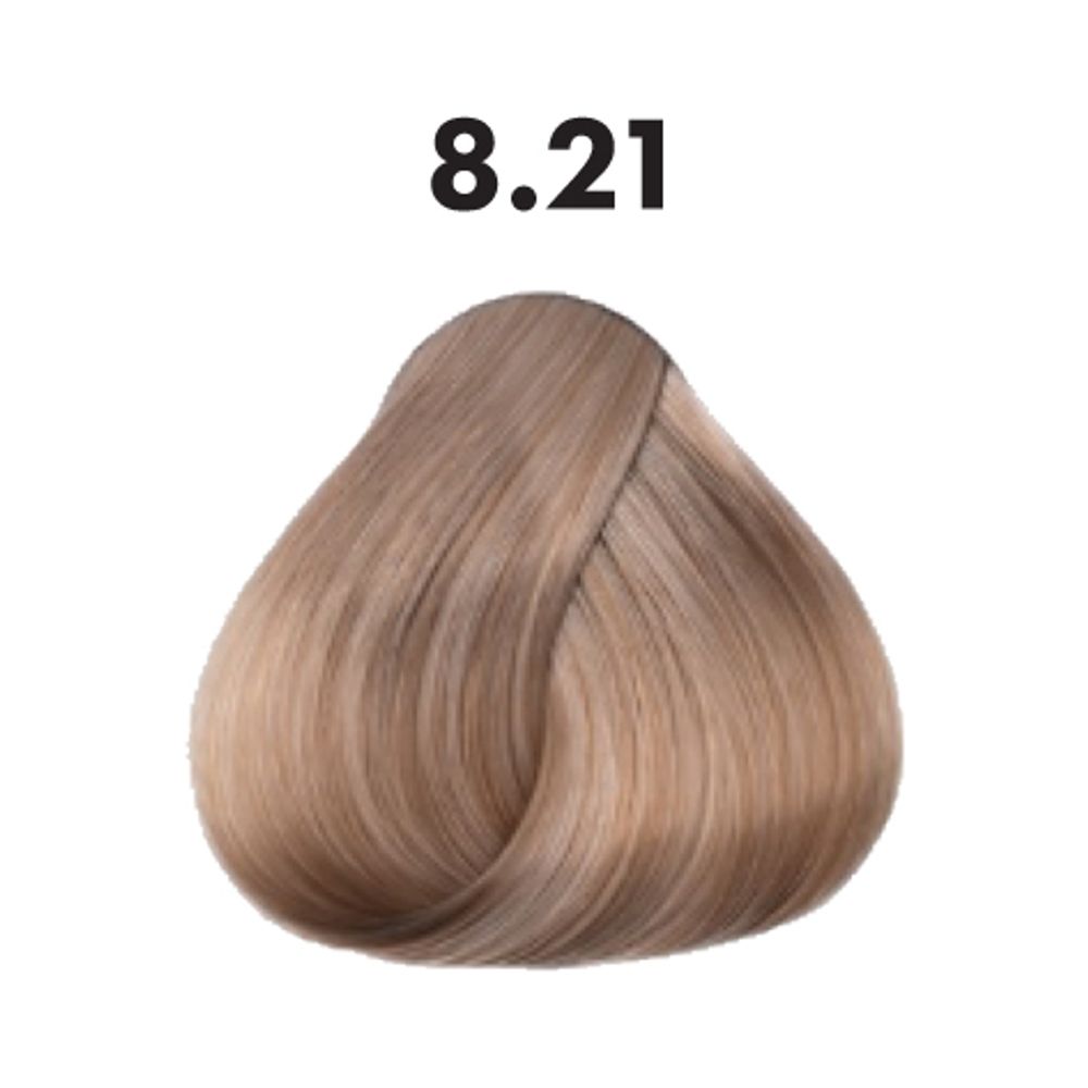 8.21 гель-краска OBRA Glow Gel Color перламутровый пепельный светло-русый - 60 мл.