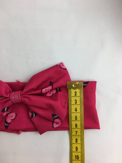 Повязка на голову с бантом