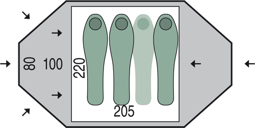 Палатка Pinguin Taifun 3