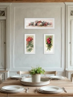 Картина на стену интерьерная на холсте в раме 23*65 см