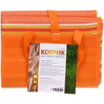 Коврик складной для пляжа и пикника Отпуск 180*90 см, оранжевый