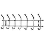 Вешалка настенная 7 крючков, 670, Матовый серый, ВНТ7/МС