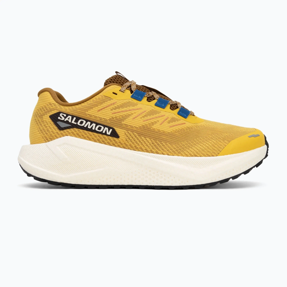 Кроссовки для бега Salomon Aero Blaze 3 GRVL spicy mustard/vanilla ice/nautical blue