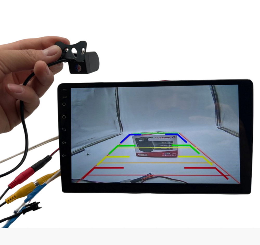 Автомобильная камера заднего вида с парктроником AHD Dv-Pioneer.Ok