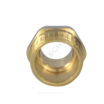 Ниппель латунь никель переходной Ду 40х32 (1 1/2"х1 1/4") НР 9023 ГОСТ 32585-2013 Aquasfera 9023-11