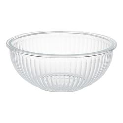 Чаша стеклянная с бамбуковой крышкой Harmy, 2 л