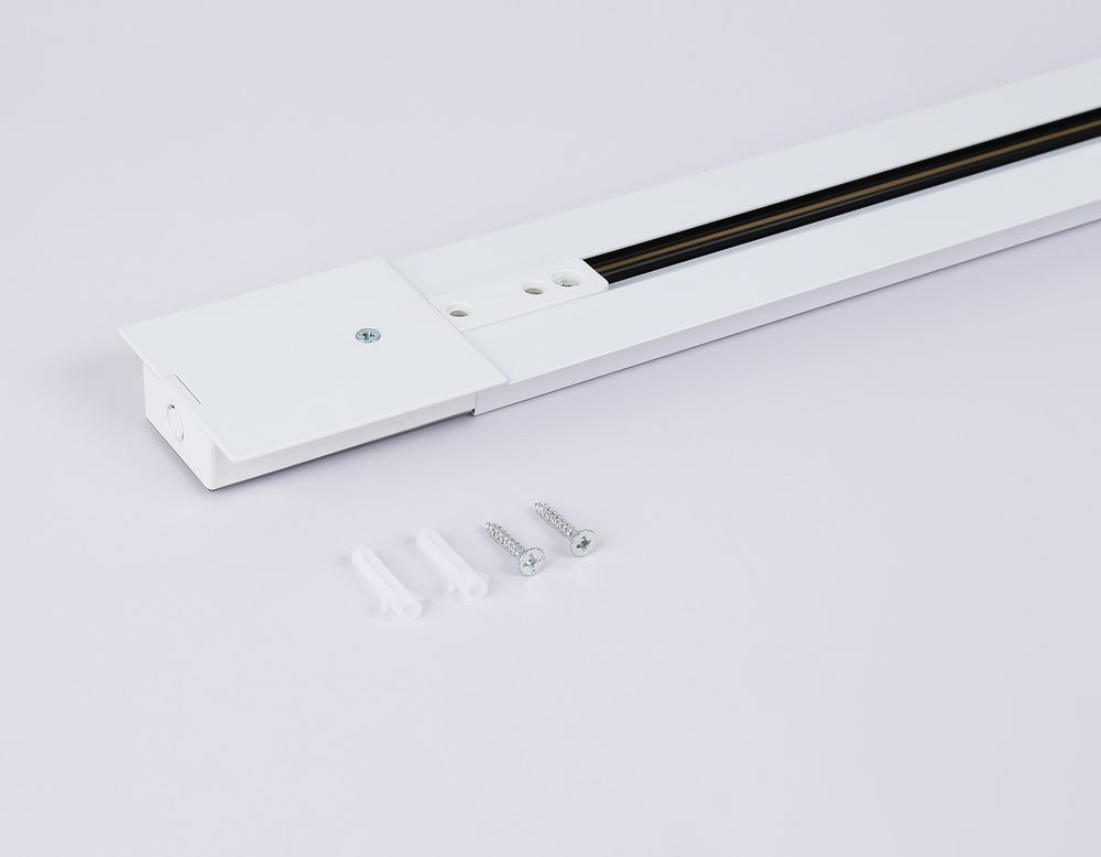 Ambrella Шинопровод встраиваемый однофазный Standard 220V 1m (ввод питания, 1 заглушка, крепление в комплекте) Standard 220V GL7121