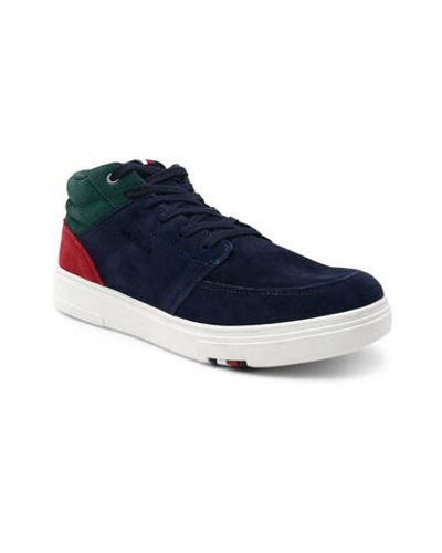 кожаные кроссовки modern cupsole chukka suede Tommy Hilfiger - темно-синий(FM0FM04293)