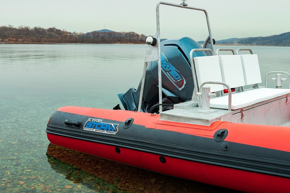 Лодка РИБ STORMLINE OCEAN DRIVE EXTREME 730 (красный) АКЦИЯ