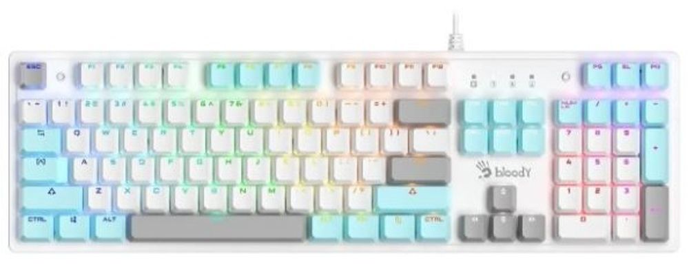 Клавиатура Bloody S520N ICY WHITE белый