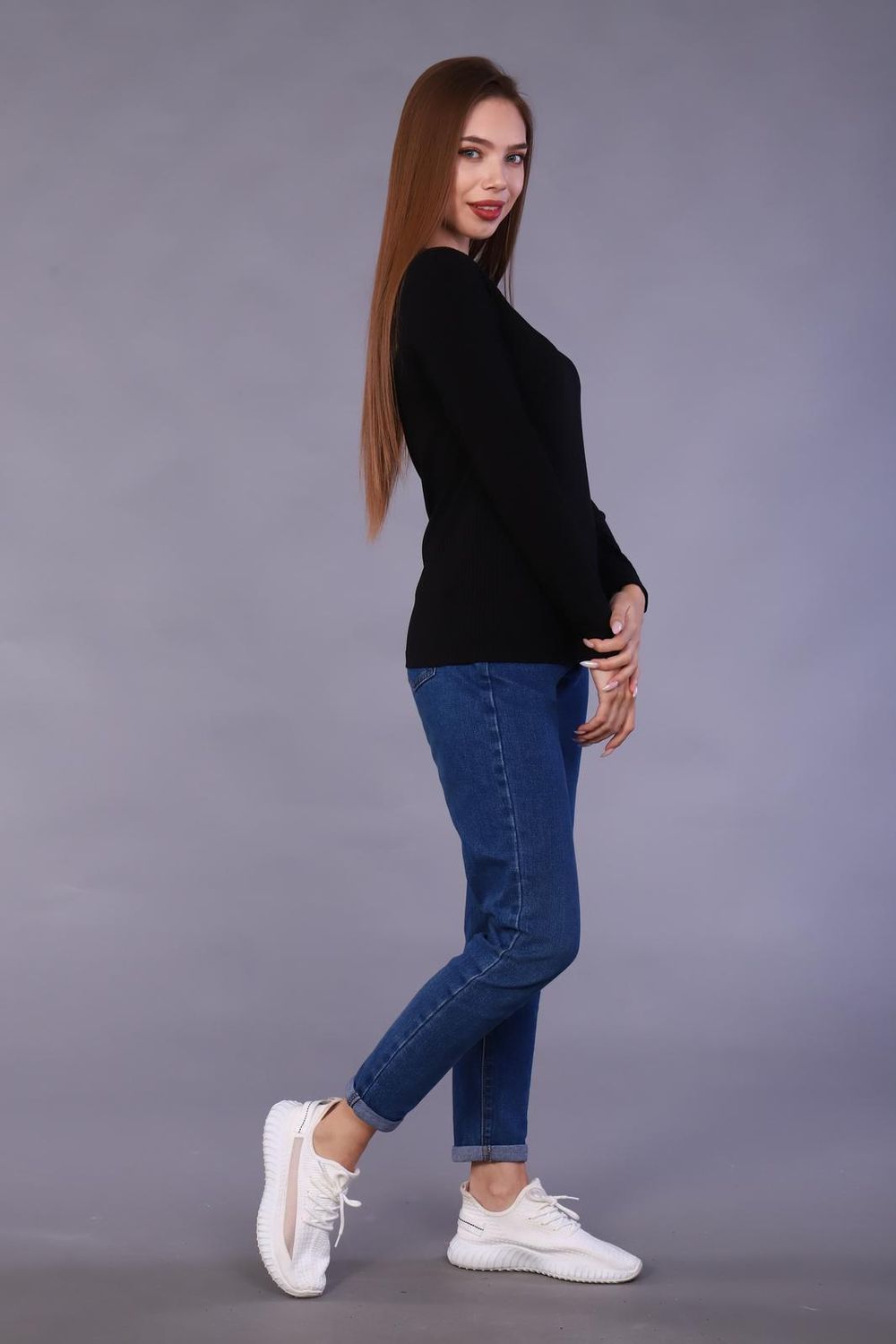 Сэнди - лонгслив черный Iv-capriz