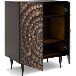 Комод Терра Классик с 2 полками Каштан