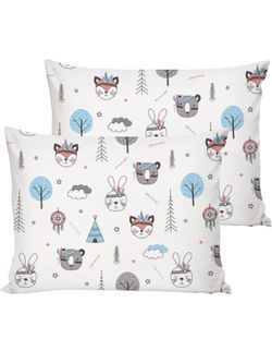 Наволочка комплект 2шт бязь Сказка "Индейцы" 50x70 см