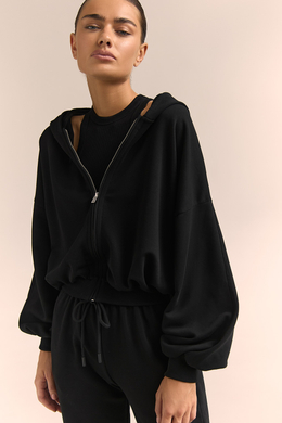 Толстовка на молнии Чёрный