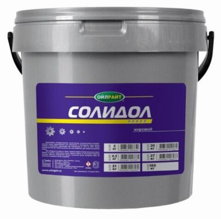 OILRIGHT Смазка Солидол жировой 37кг