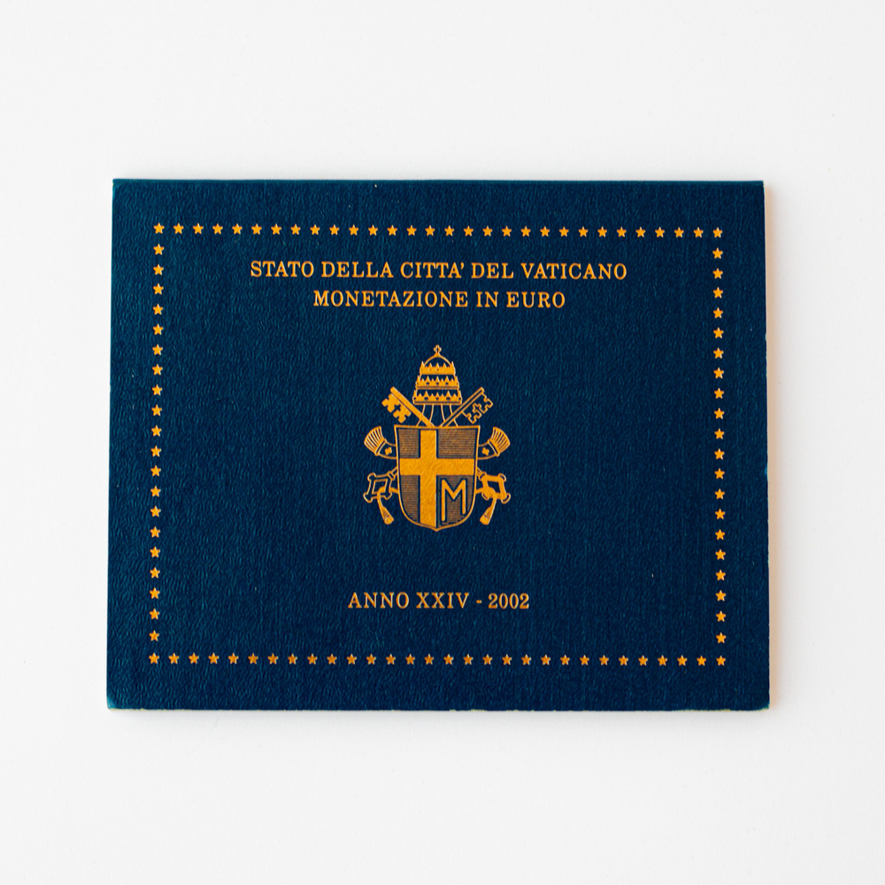 Vatican 2002 BU Set – Official Euro Coin Set