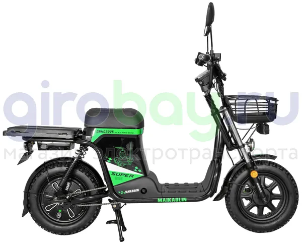 Электроскутер MAIKAOLIN Monster H10 Super 1200W (60V/70Ah) фото №5