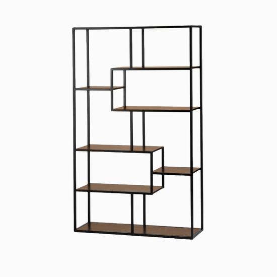 Стеллаж Evan цвет орех/коричневый