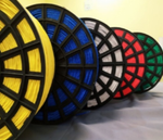 Веревка якорная п/п 5мм, 120кг, желтая (1 м)