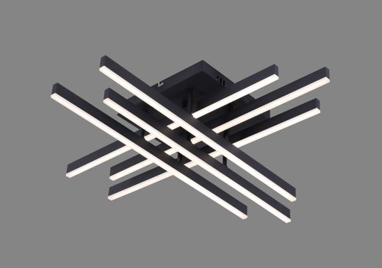 L055/3+3 BK (1) Люстра MN