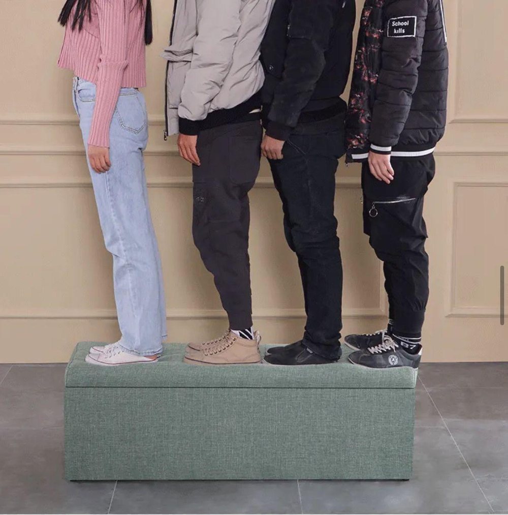 Пуфик с местом для хранения