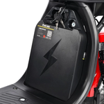 Электроскутер CityCoco White Siberia PRO CITY EDITION 2500W Красный