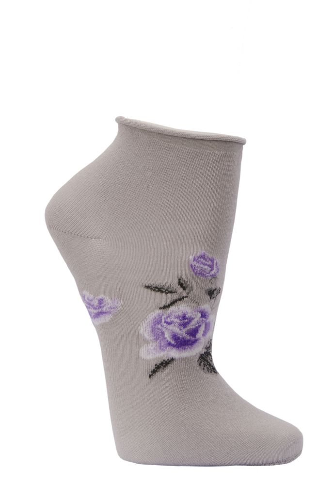 С391 светло-серый носки женские