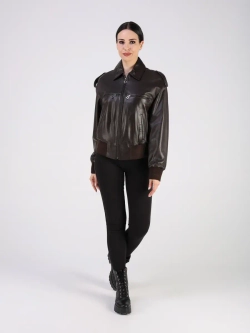 Кожаная куртка демисезонная