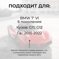 Ремкомплект ограничителей дверей BMW 7' (VI) G11; G12 (2 двери, тип 14) 2015-2022