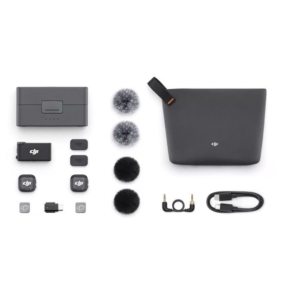 Беспроводной микрофон DJI Mic 3 (2 TX + 1 RX + Charging case)
