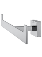 Двойной держатель для туалетной бумаги с полкой WONZON & WOGHAND FLAT, Хром (WW-9746)