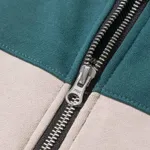 Толстовка YMKASHIX Four Stripes Зеленый/Песочный/Красный/Черный