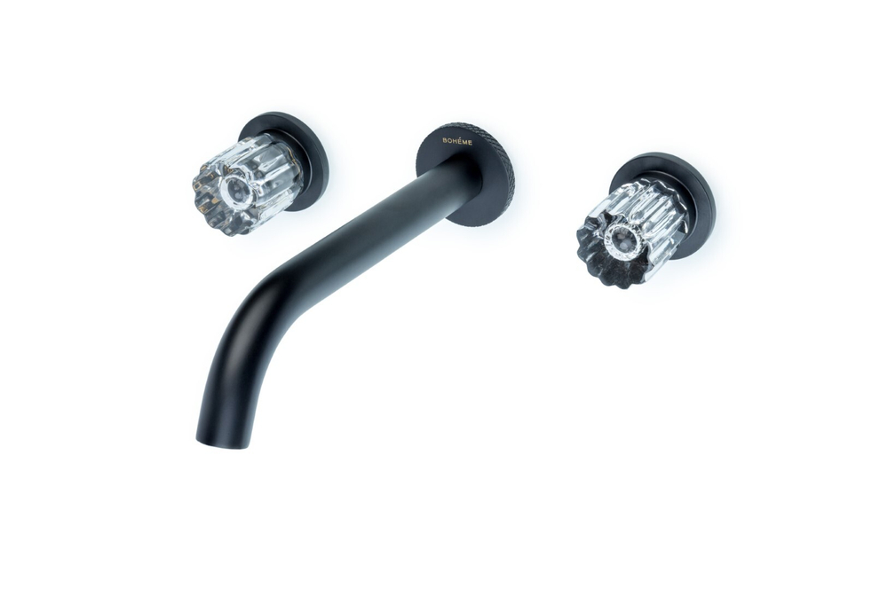 Boheme Смеситель из стены ELEGANTE на 3 отв. BLACK