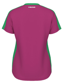 Женская теннисная футболка Head Tie-Break T-Shirt - Pink