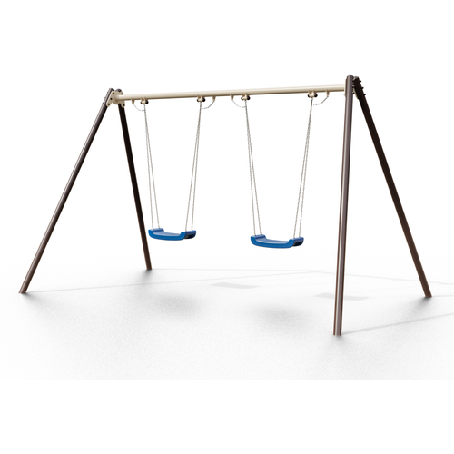 Качели №21, двойные, 3350*2560*2400 мм.
