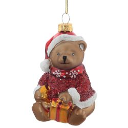 GAEM Украшение новогоднее "Медвежонок", L6,5 W7 H11 см, 2в.