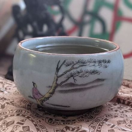 Пиала "Монах и Древо"