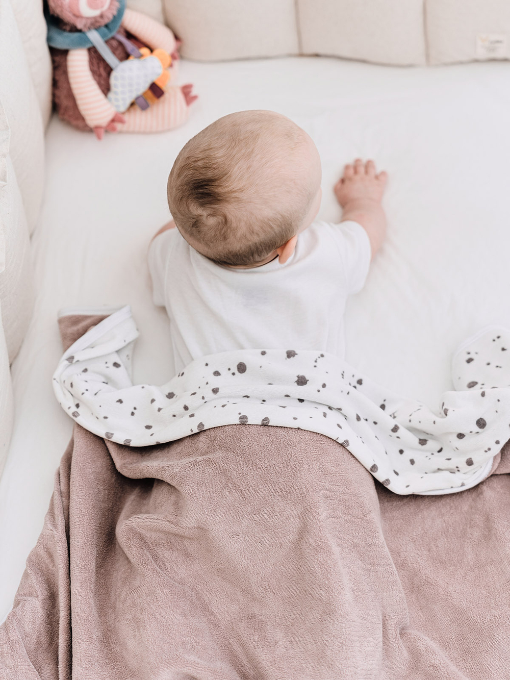 Двусторонний велюровый плед Mjölk Desert Rose